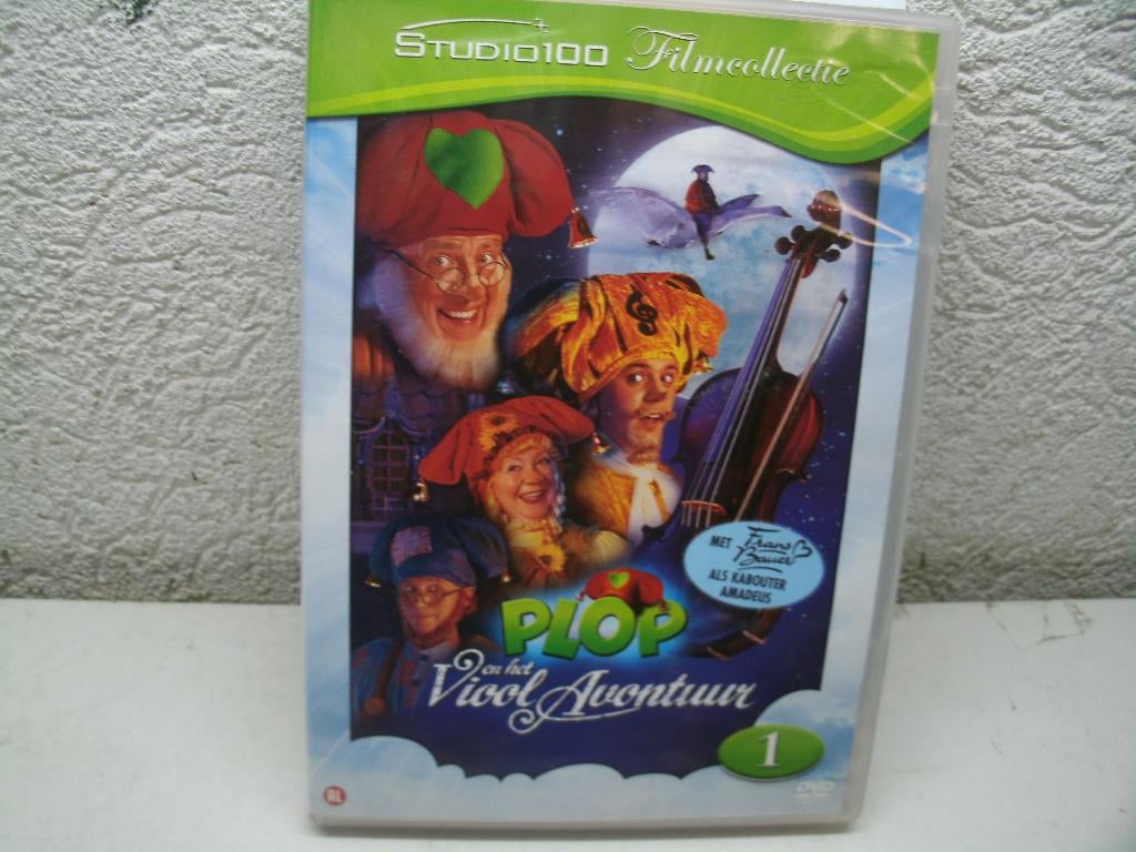 dvd 207k plop viool avontuur  1, Alle leeftijden, Ophalen of Verzenden, Zo goed als nieuw