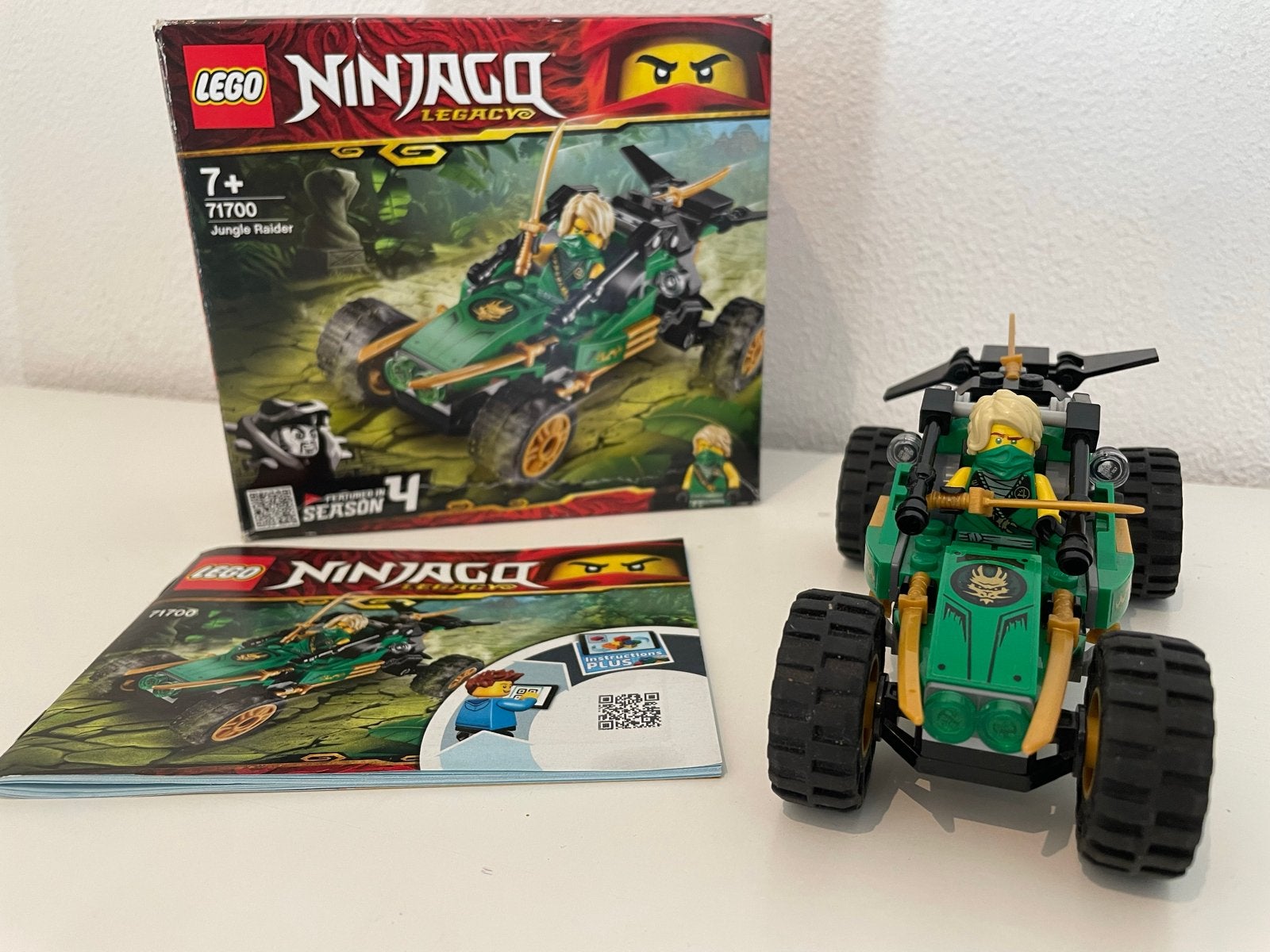 Lego Ninjago 71700 Jungle Raider met Lloyd minifiguur, Lego, Ophalen of Verzenden, Zo goed als nieuw, Compleet
