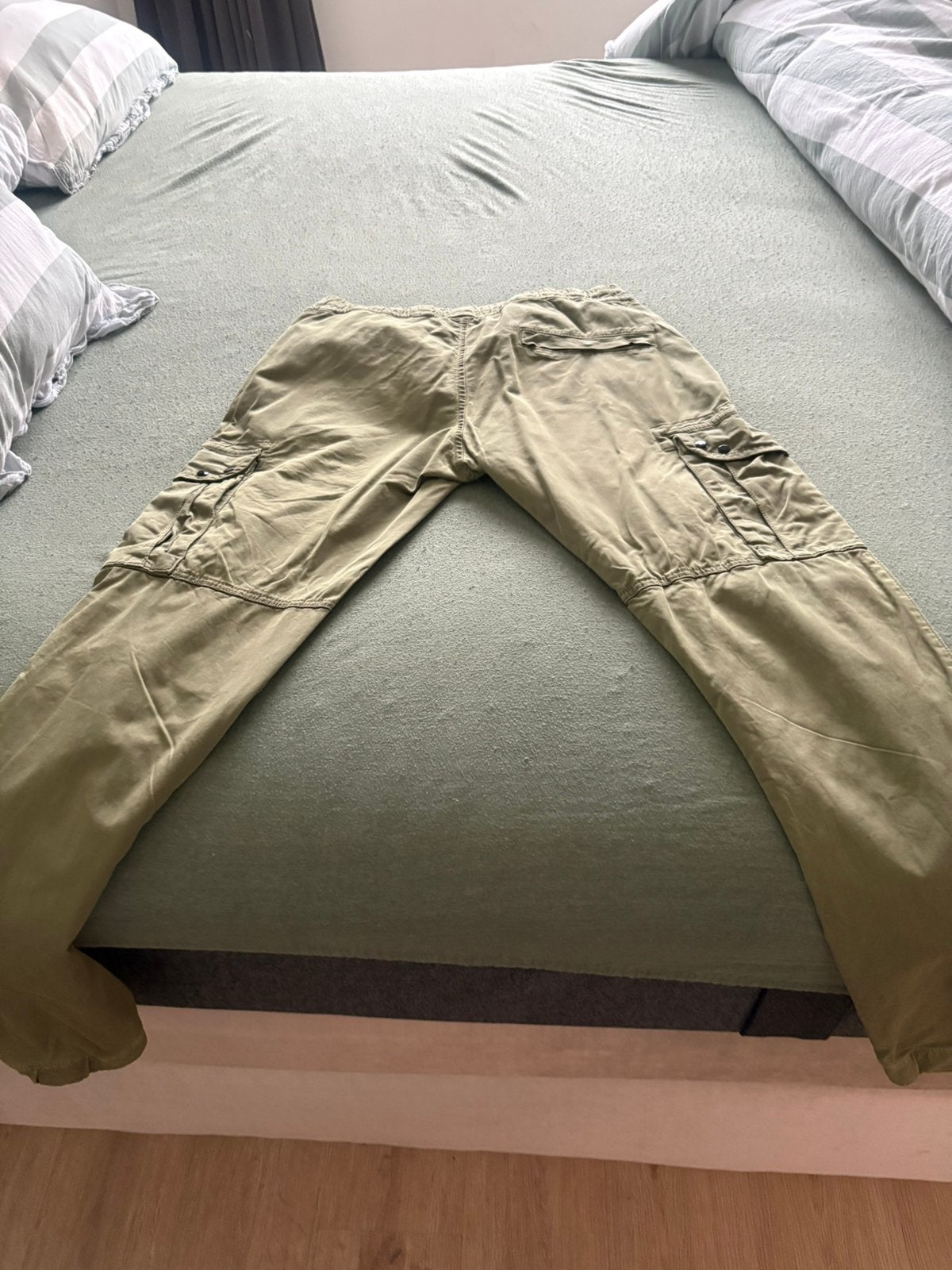 Stone island cargo broek 34, Ophalen of Verzenden, Zo goed als nieuw, Groen
