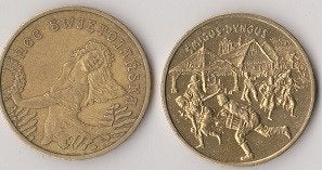 Polen lot 9 2 zlote feestdagen, Verzenden, Polen, Setje