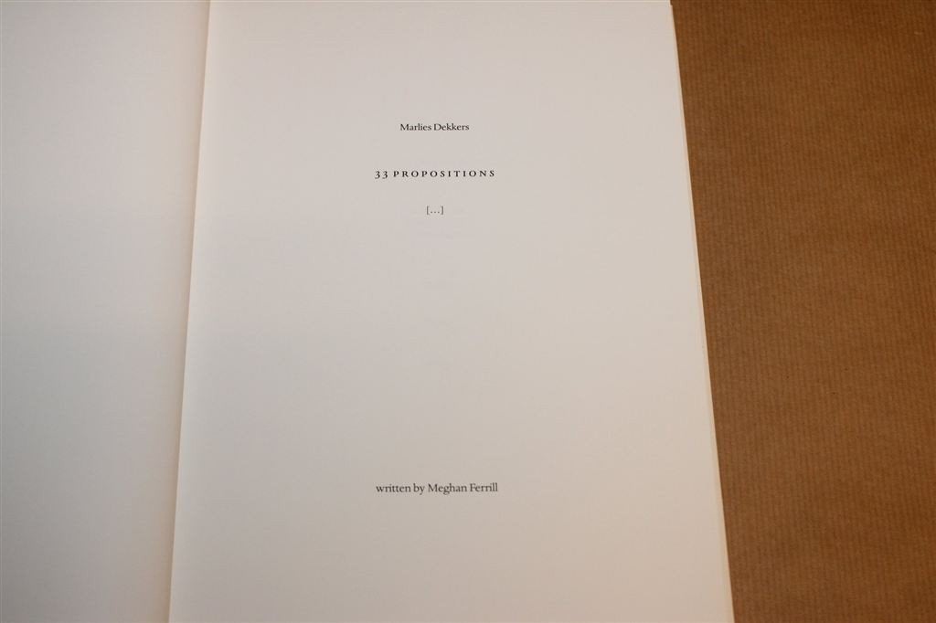 Marlies Dekkers — 33 Propositions, Lingerie-Fotoboek, Boeken, Mode, Ophalen of Verzenden, Zo goed als nieuw, Mode algemeen