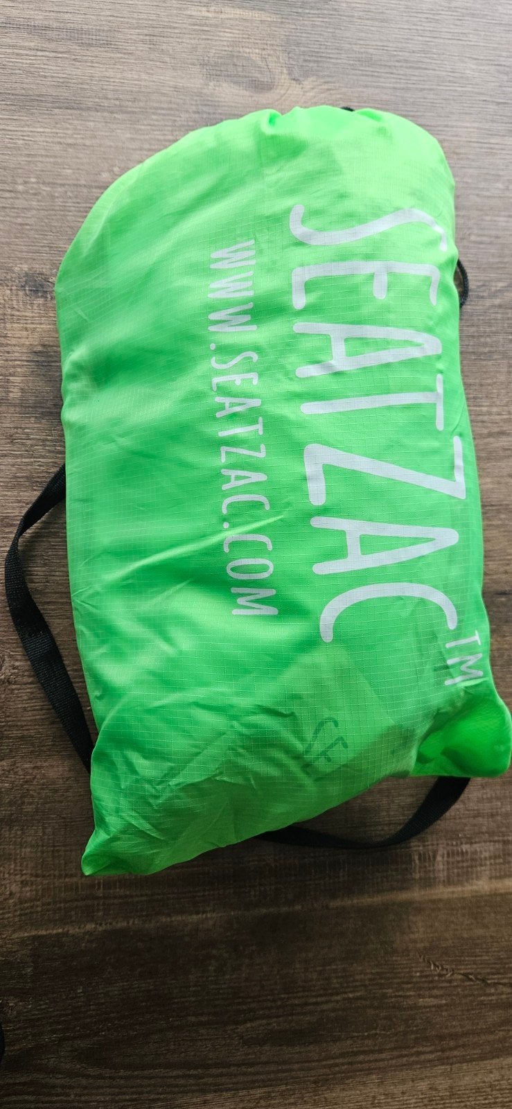 SeatZac opblaasbare zitzak - Groen, Ophalen of Verzenden, Nieuw, Groen, Zitzak