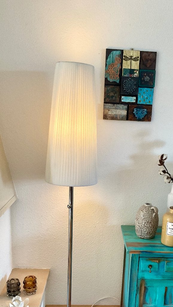Vloerlamp, Ophalen, Gebruikt, Metaal, 150 tot 200 cm