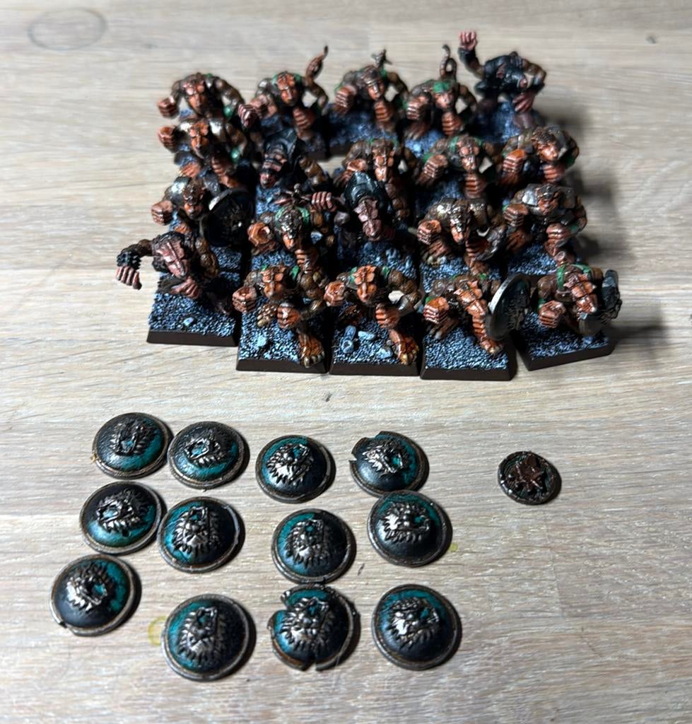 Warhammer Skaven 20x clanrats #5, Ophalen of Verzenden, Zo goed als nieuw, Warhammer