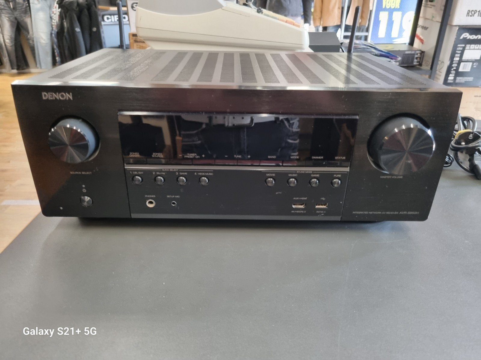 ✅Receiver Denon AVR-S950H VERKOCHT., Audio, Tv en Foto, -, Denon, -, Ophalen of Verzenden