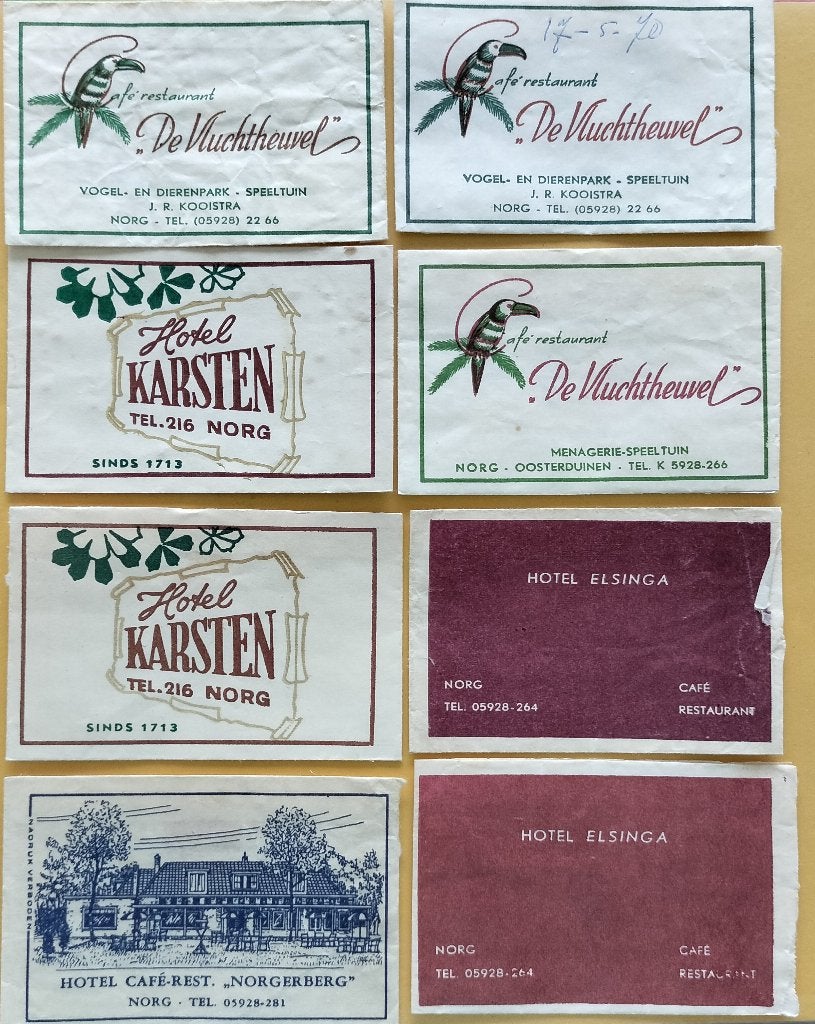 Norg 59, Verzenden
