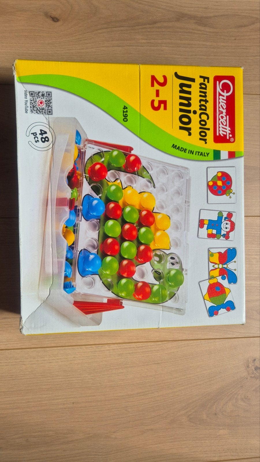 Quercetti FantaColor Junior 2-5 jaar - 48 stuks, Ophalen of Verzenden, Gebruikt, Knutselen