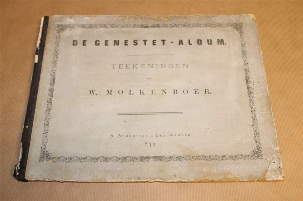 De Genestet-Album - W. Molkenboer - 1872, Antiek en Kunst, Ophalen of Verzenden