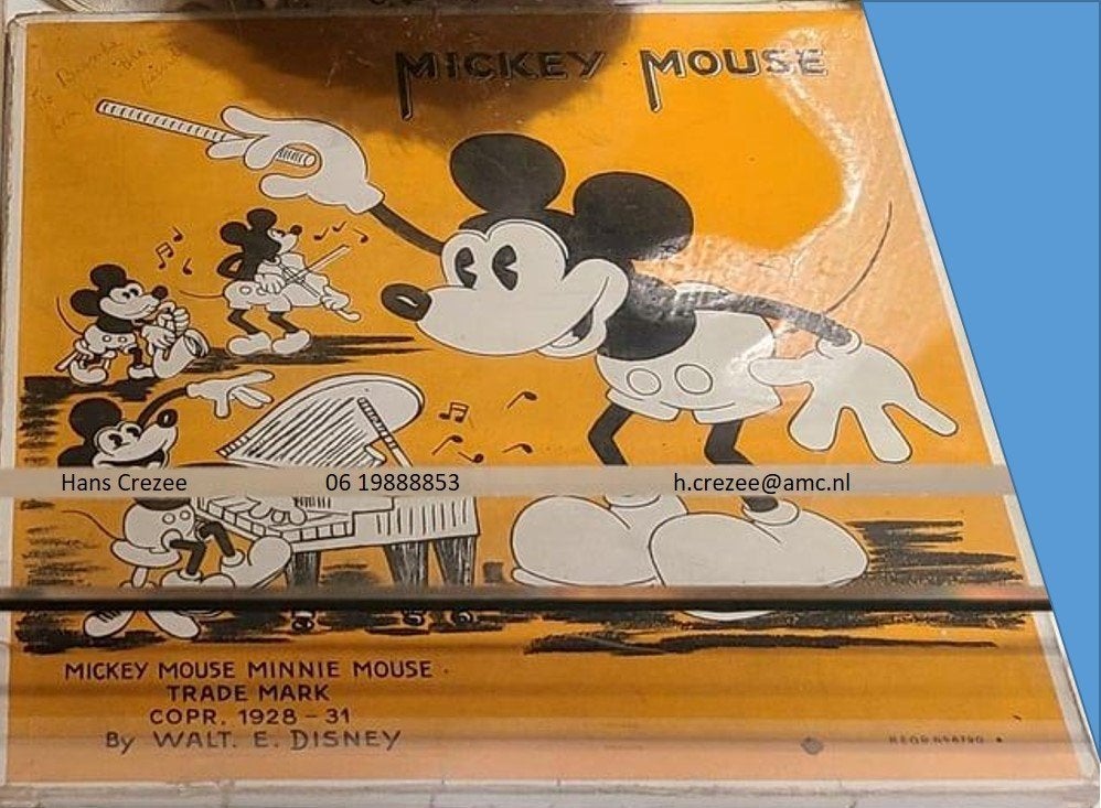 ik zoek oud antiek Disney Mickey Mouse zakdoek 1930 jaren 30, Ophalen of Verzenden, Mickey Mouse, Gebruikt, Kleding of Textiel