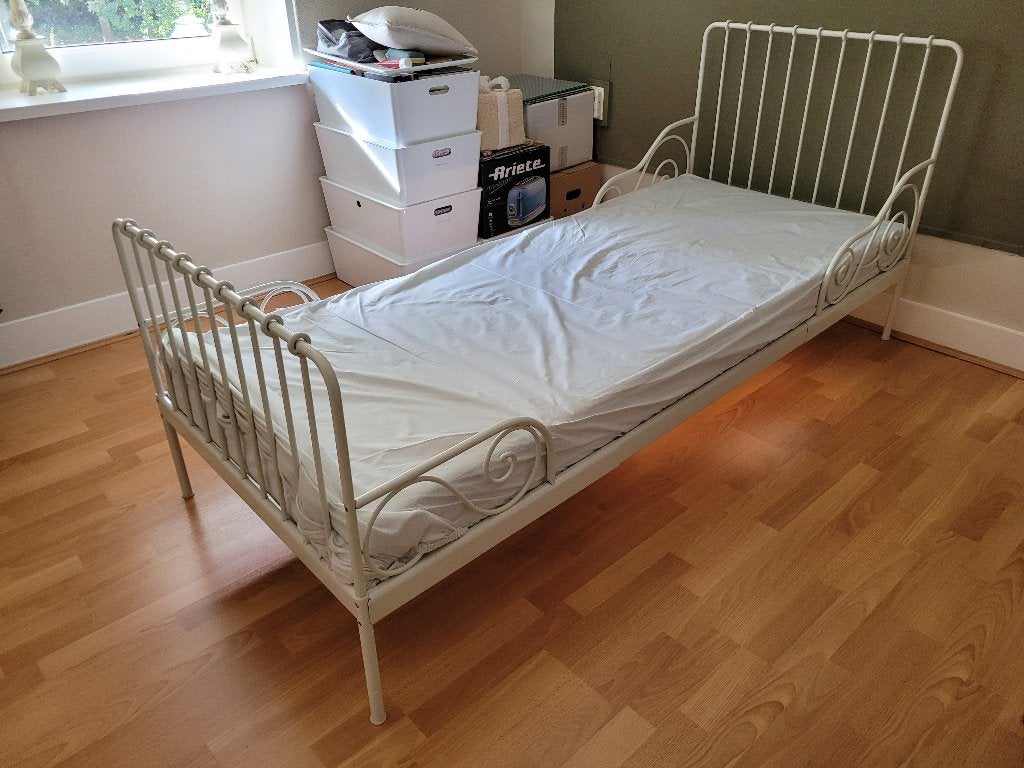 Eenpersoons bed, Ophalen, Gebruikt, Eenpersoons, 80 cm