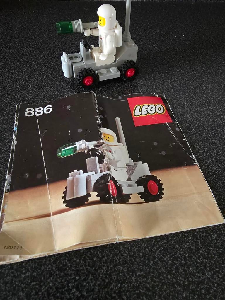 Lego 886 space, Lego, Ophalen of Verzenden, Zo goed als nieuw, Complete set