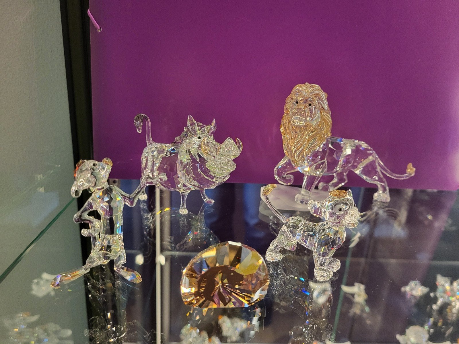 Swarovski disney the Lion King (set), Ophalen of Verzenden, Zo goed als nieuw, Figuurtje