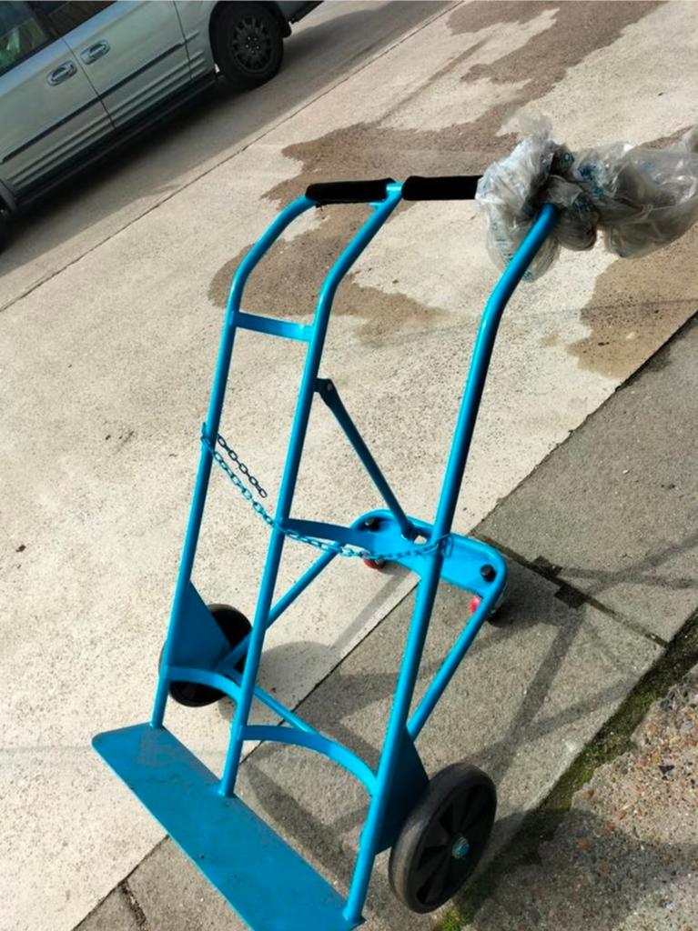2 formaten gasflessen kar deluxe, 100 liter of meer, Ophalen of Verzenden, Nieuw, Transportkar