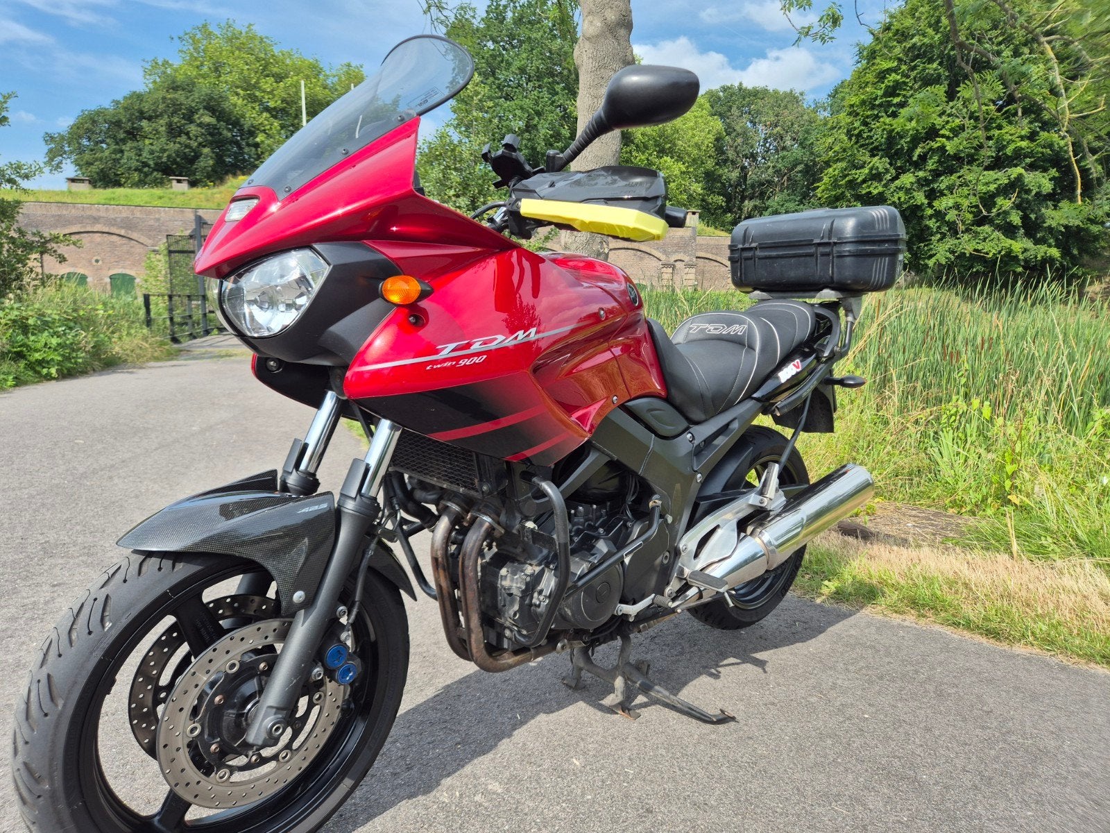 Yamaha TDM 900 ABS 2008 54dkm koffer TopSellerie toerzadel, 2 cilinders, Motorrijbewijs A, Gebruikt, 900 cc