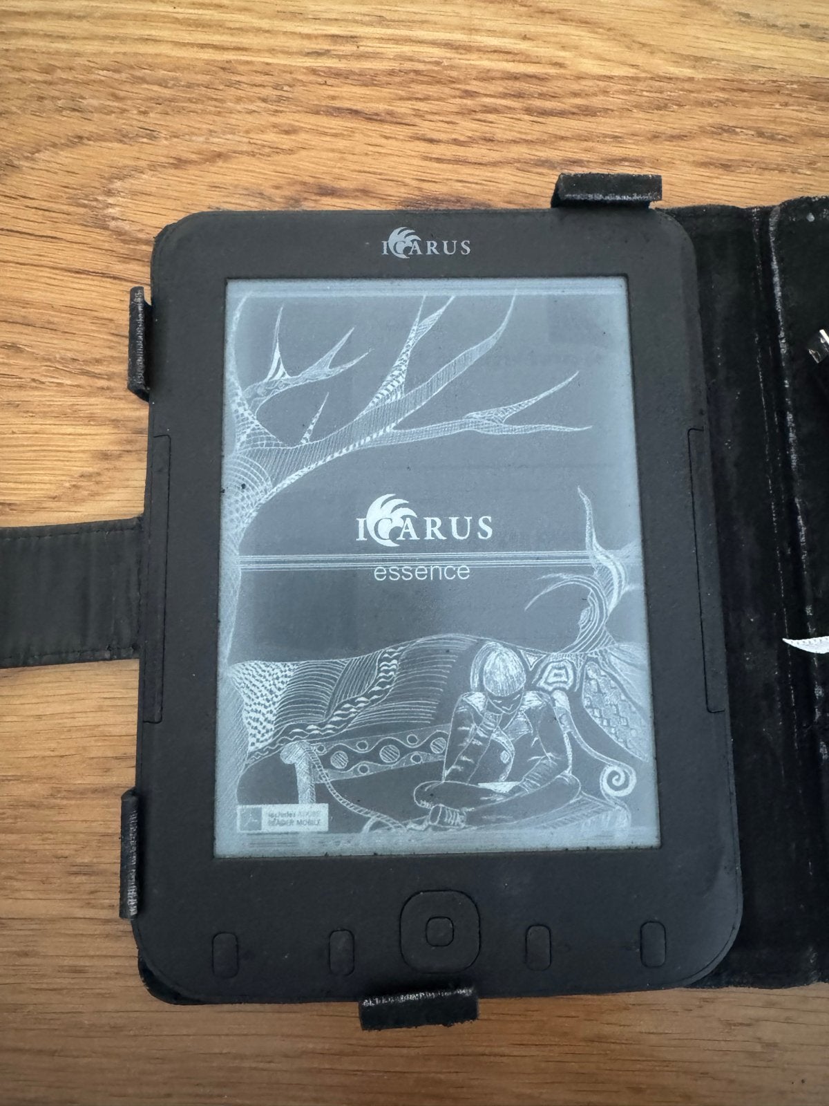 Icarus Essence E-reader met hoes en oplaadkabel, Gebruikt, Ophalen of Verzenden, 4 GB of minder, Touchscreen