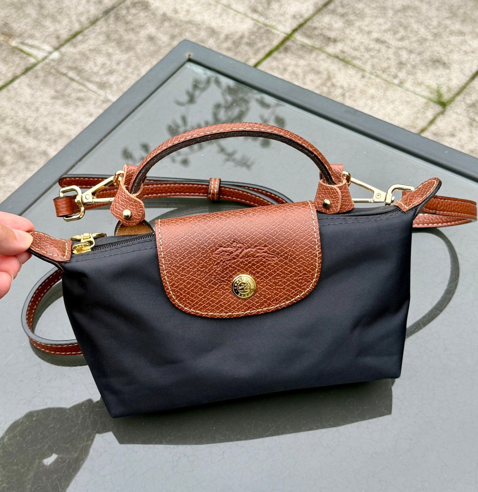 Longchamp tas – nieuw & ongebruikt – origineel, Ophalen of Verzenden, Nieuw, Zwart, Schoudertasje