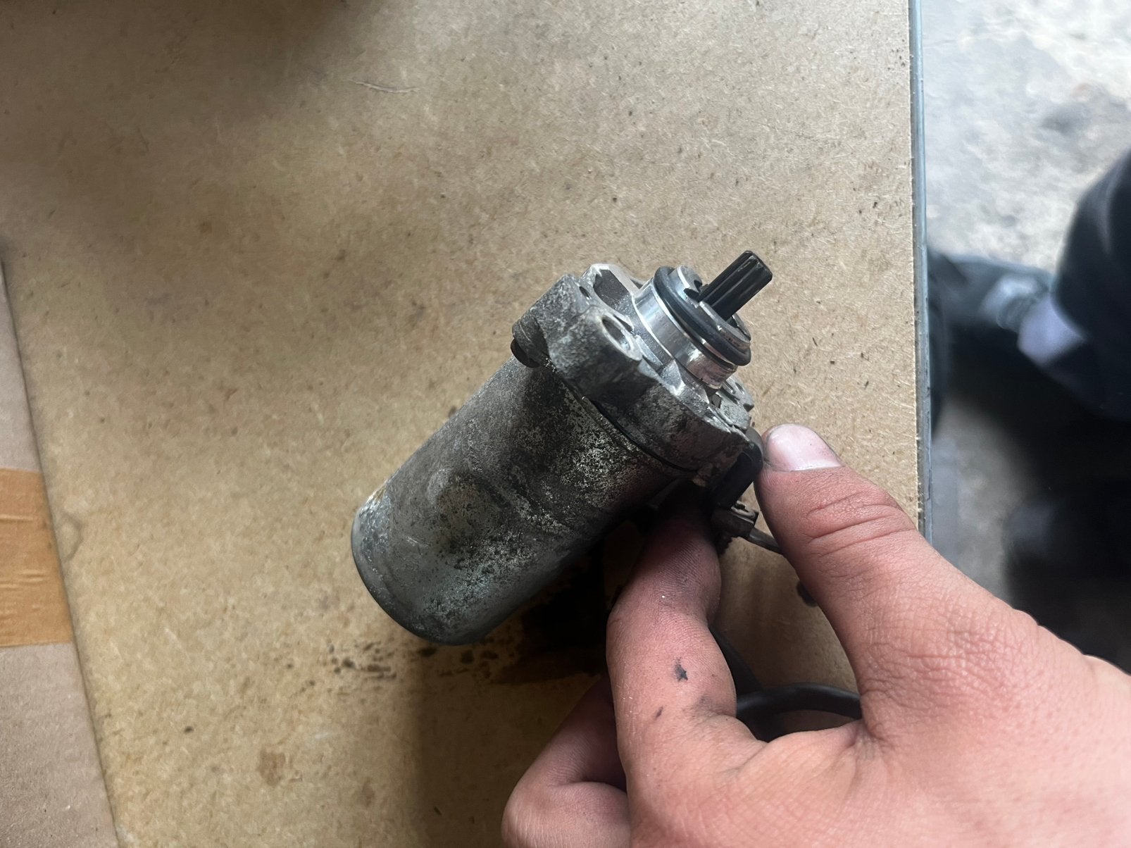 Piaggio 50 startmotor, Ophalen of Verzenden, Zo goed als nieuw