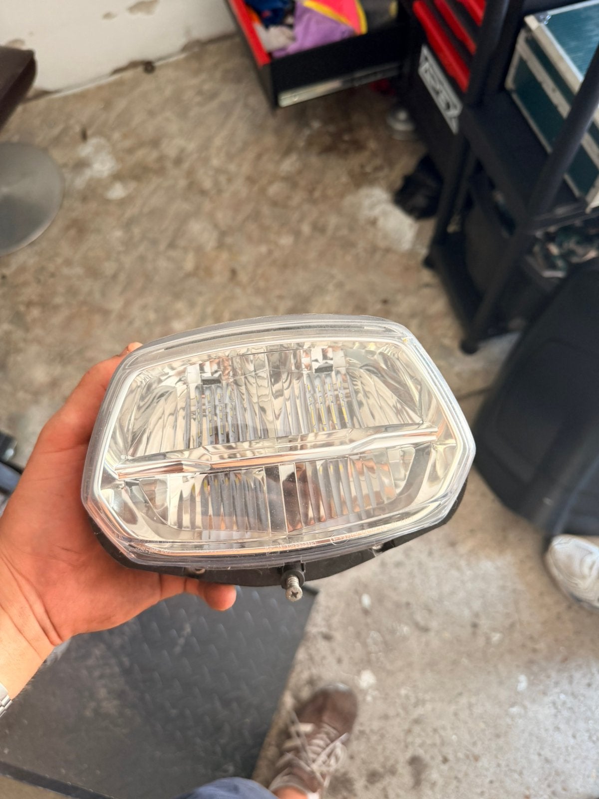 Vespa sprint iget koplamp, Fietsen en Brommers, Brommeronderdelen | Scooters, Ophalen of Verzenden, Zo goed als nieuw, Koplamp