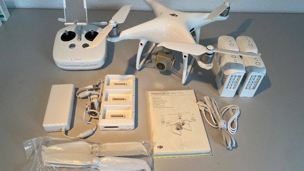DJI Phantom 4 Pro v2 | 8 accu’s | outdoor case | kabels, Ophalen, Gebruikt, DJI, Professionele drone