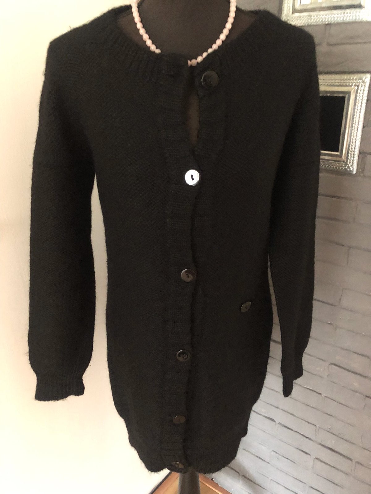 joseph vest alpaca wol S, Kleding | Dames, Verzenden, Zo goed als nieuw, Maat 36 (S), Zwart