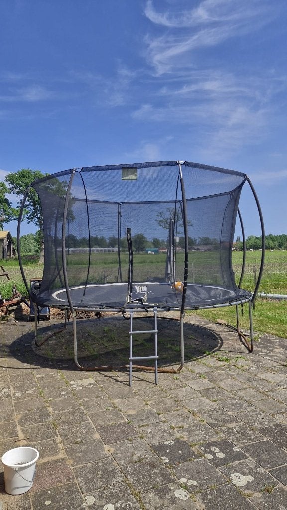 EXIT Toys trampoline 3,5 meter, Ophalen, Gebruikt
