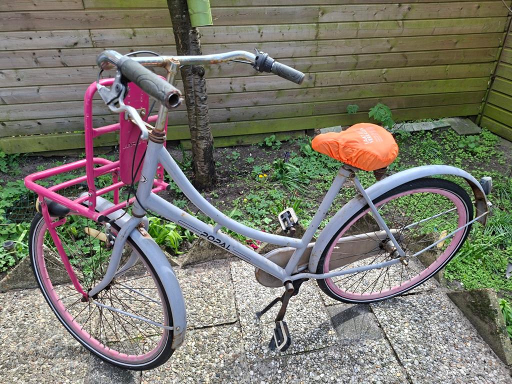 Popal dames transportfiets 28 inch, Fietsen en Brommers, Fietsen | Dames | Damesfietsen, Ophalen, Gebruikt, Overige merken