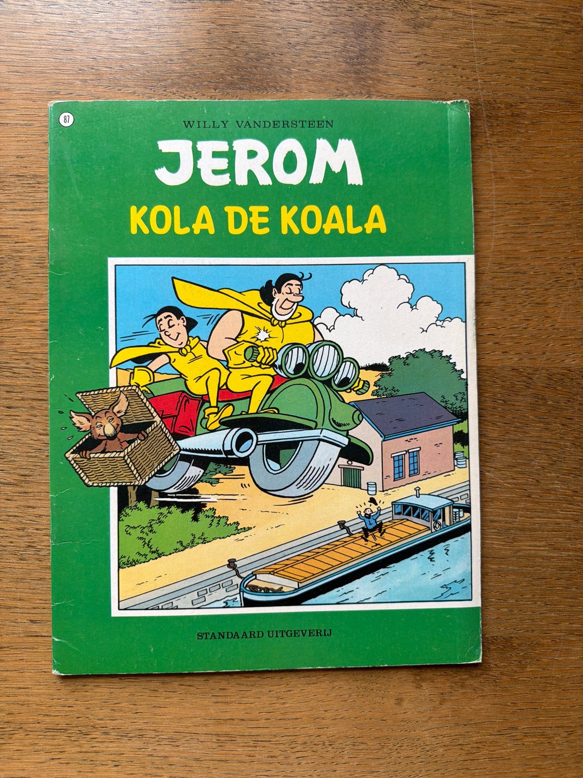 Jerom - Kola de Koala (Willy Vandersteen), Boeken, Stripboeken, Gelezen, Eén stripboek, Ophalen of Verzenden