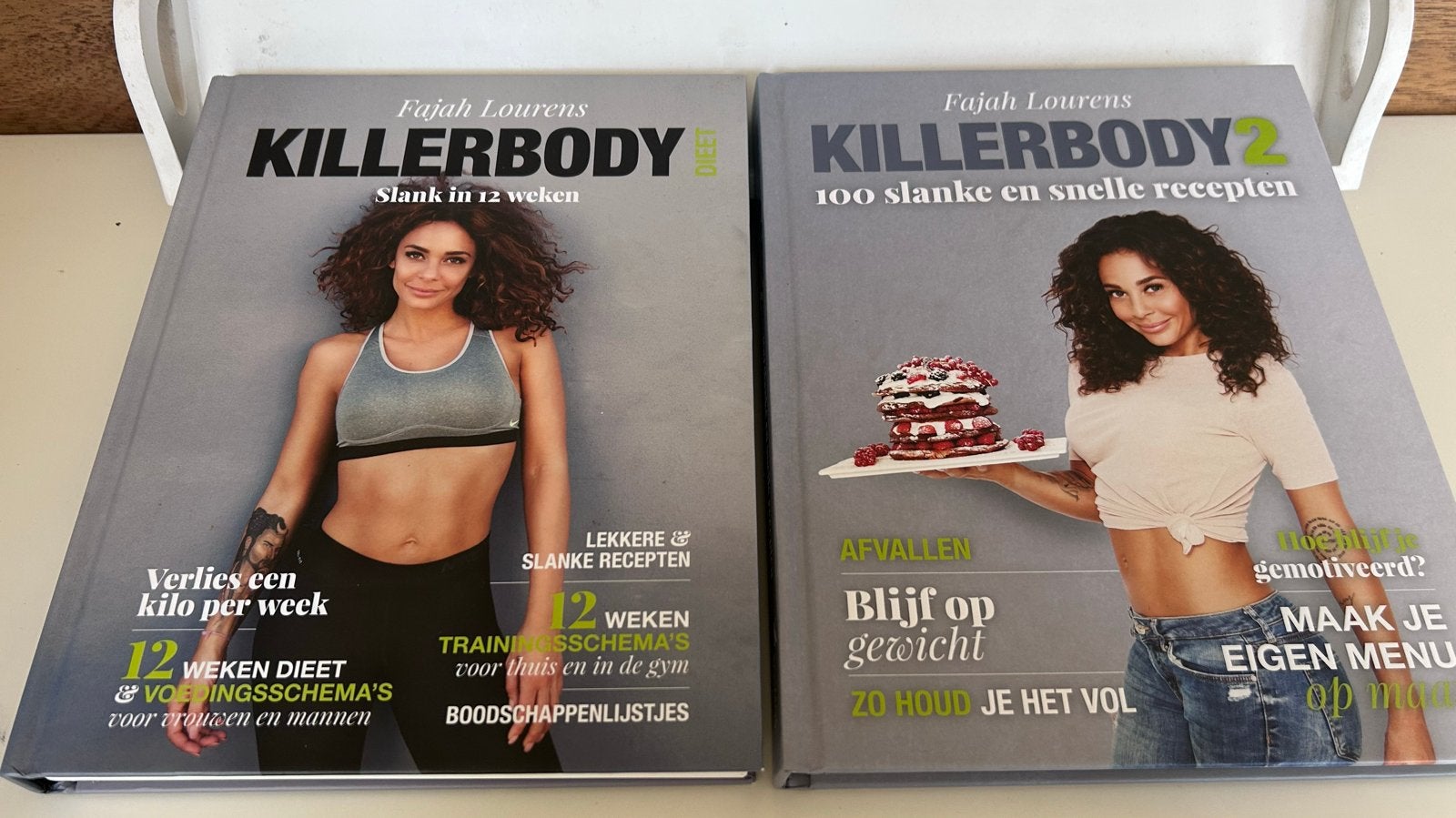 Fajah Lourens - Killerbody Dieet & Killerbody 2, Ophalen of Verzenden, Zo goed als nieuw, Dieet en Voeding