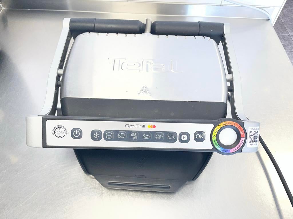Tefal OptiGrill 8350 S1 Contactgrill - Perfecte Grillresulta, Witgoed en Apparatuur, Grillplaten, Ophalen of Verzenden, Vaatwasmachinebestendig
