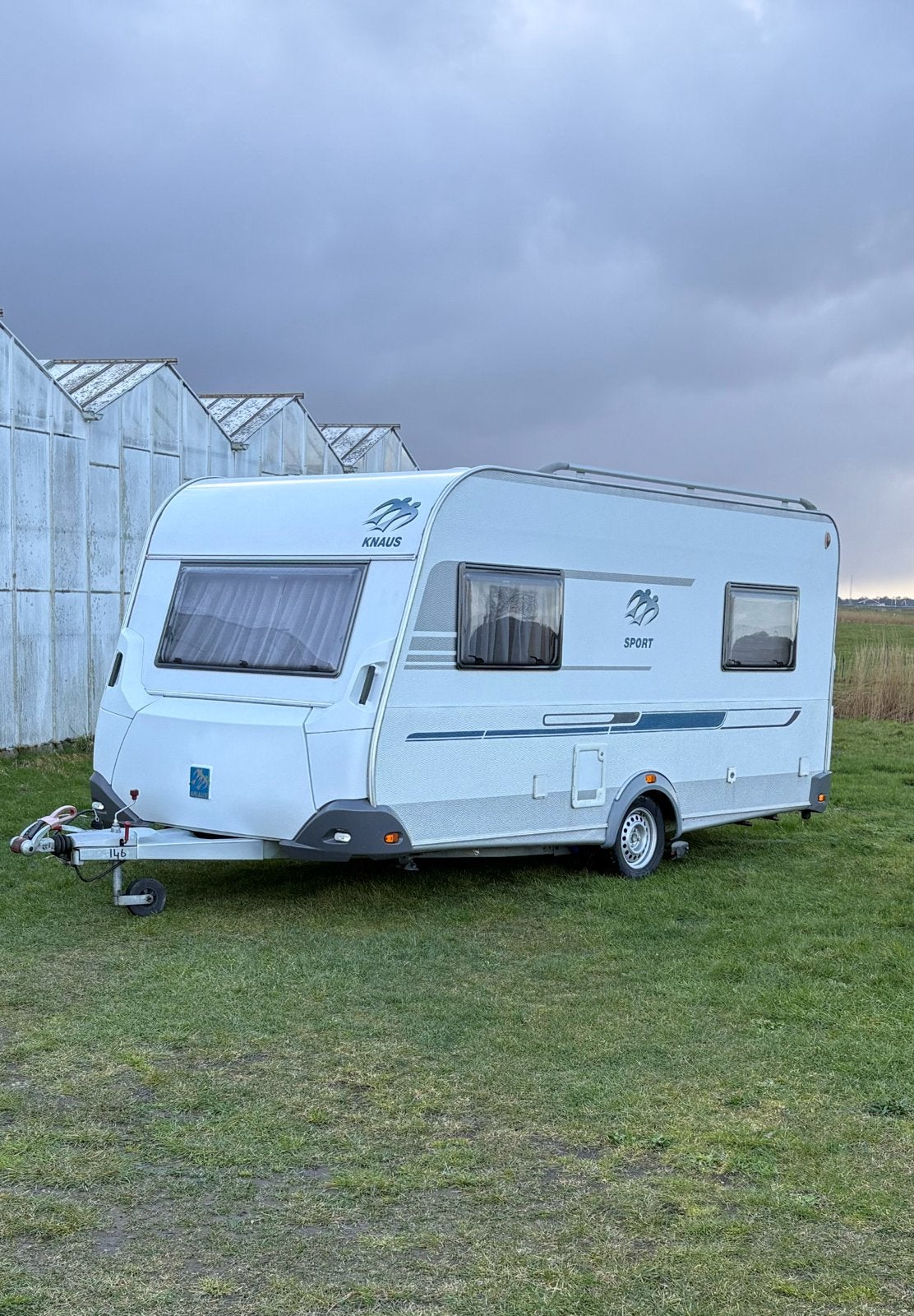 Knaus 420 Sport Premium Line incl Mover & Bovag 2026 ️, Caravans en Kamperen, Treinzit, Dwarsbed, Particulier, Stabilisator