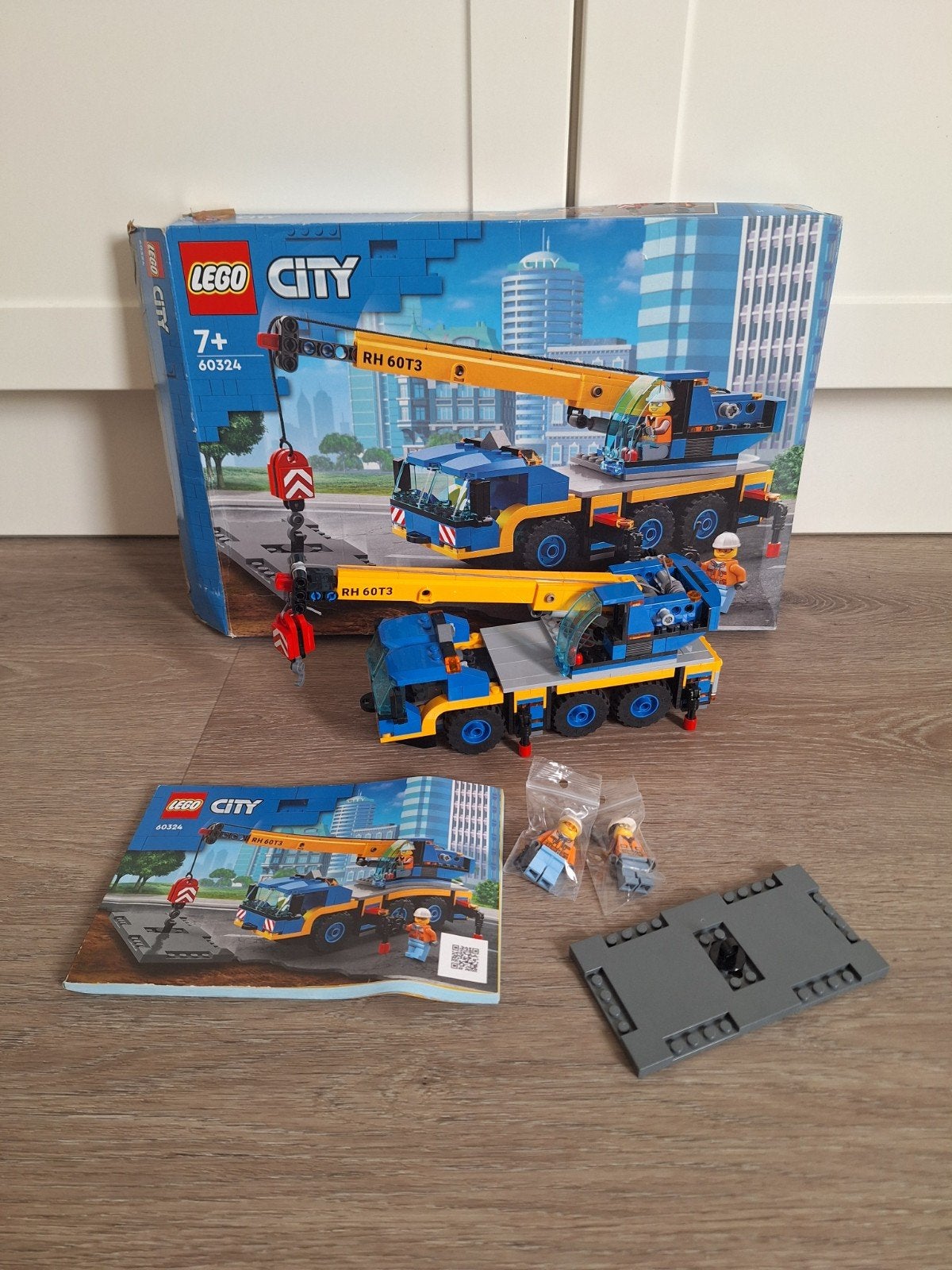 Lego city 60324 - Mobiele kraan, Kinderen en Baby's, Speelgoed | Duplo en Lego, City, Lego, Ophalen of Verzenden, Zo goed als nieuw