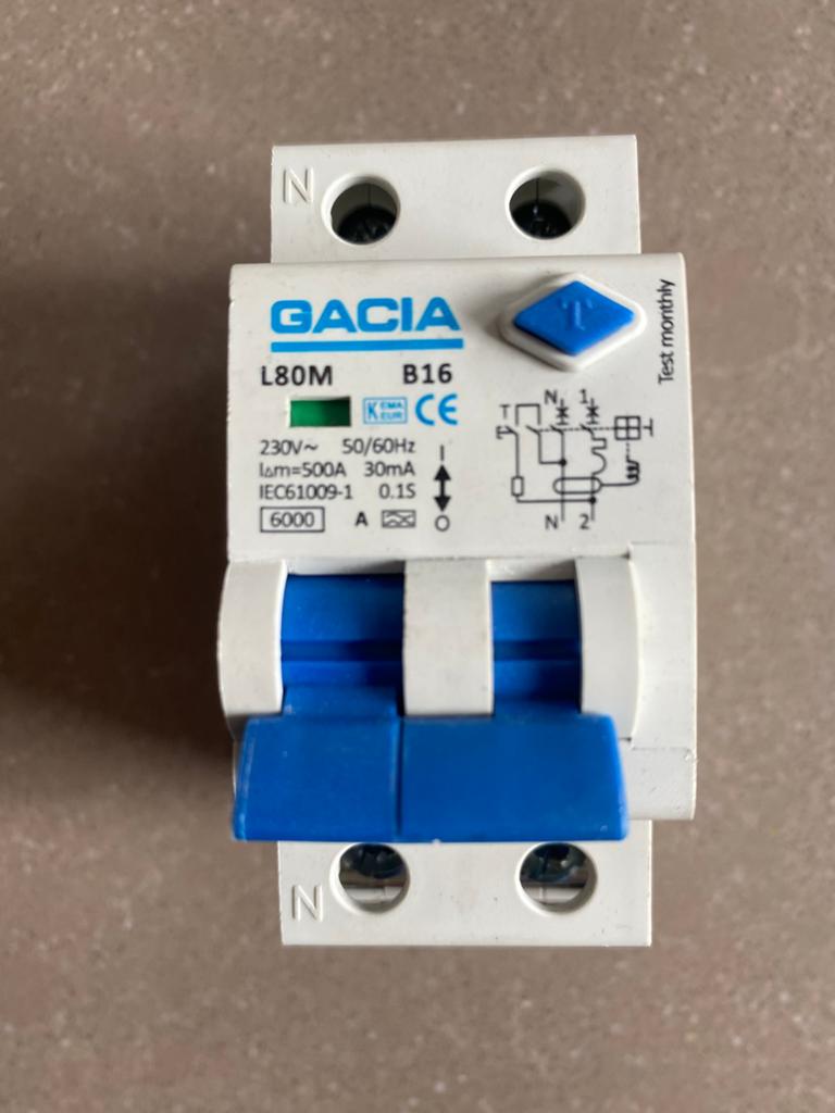 Groepenkast componenten, Doe-het-zelf en Verbouw, Elektra en Kabels, Zo goed als nieuw, Overige typen, Ophalen of Verzenden