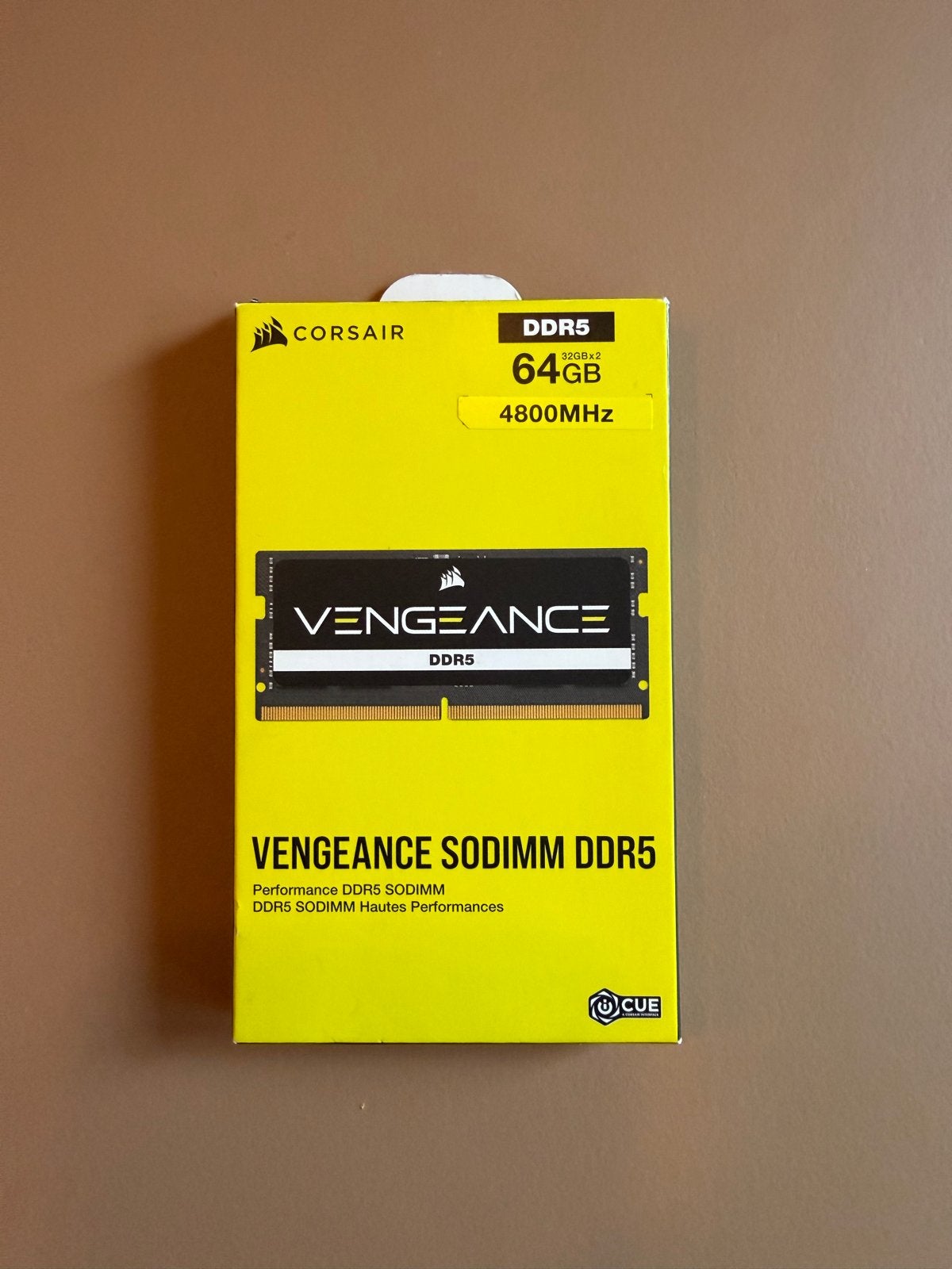 Corsair Vengeance DDR5 SODIMM 64GB (2x32GB) 4800MHz, Computers en Software, Nieuw, Ophalen of Verzenden, DDR5, 64 GB