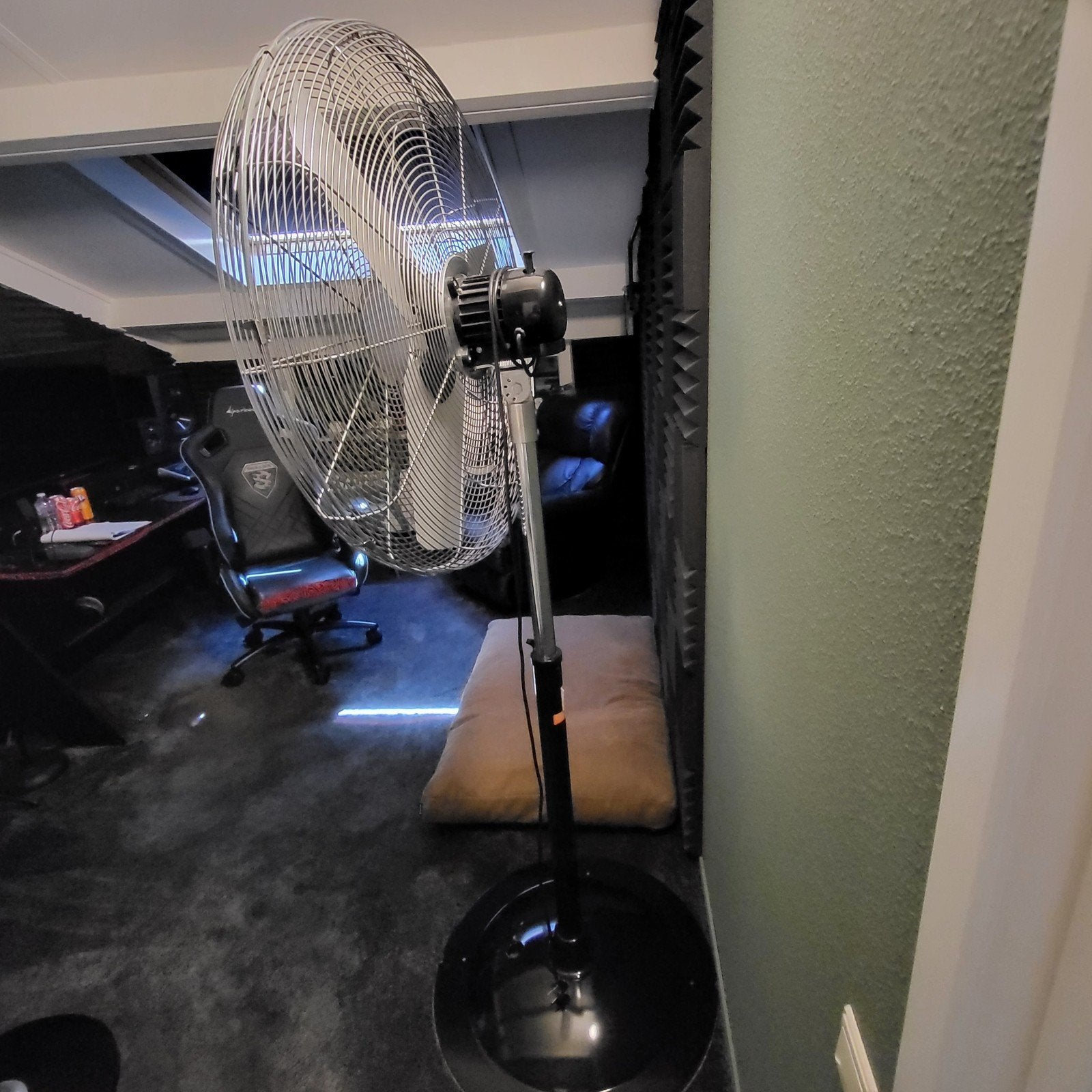 Inventum Professionele Staande Ventilator - 2m Hoog, Ophalen, Zo goed als nieuw, Statiefventilator