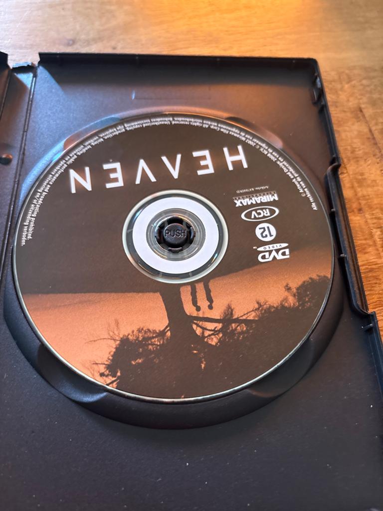 Heaven DVD - Drama met Cate Blanchett & Giovanni Ribisi, Vanaf 12 jaar, Verzenden, Gebruikt