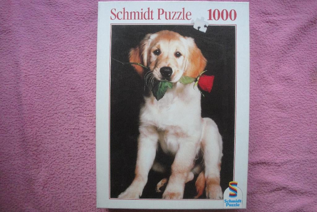 SCHMIDT PUZZLE  1.000 stukjes voor  3,50euro., Ophalen of Verzenden, 500 t/m 1500 stukjes, Zo goed als nieuw, Legpuzzel