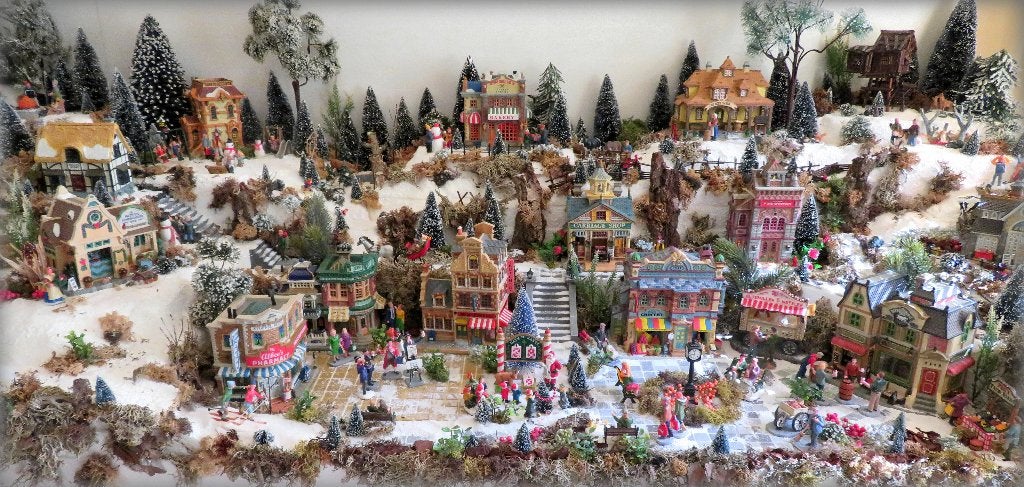 Kerstdorp Lemax, Ophalen, Gebruikt