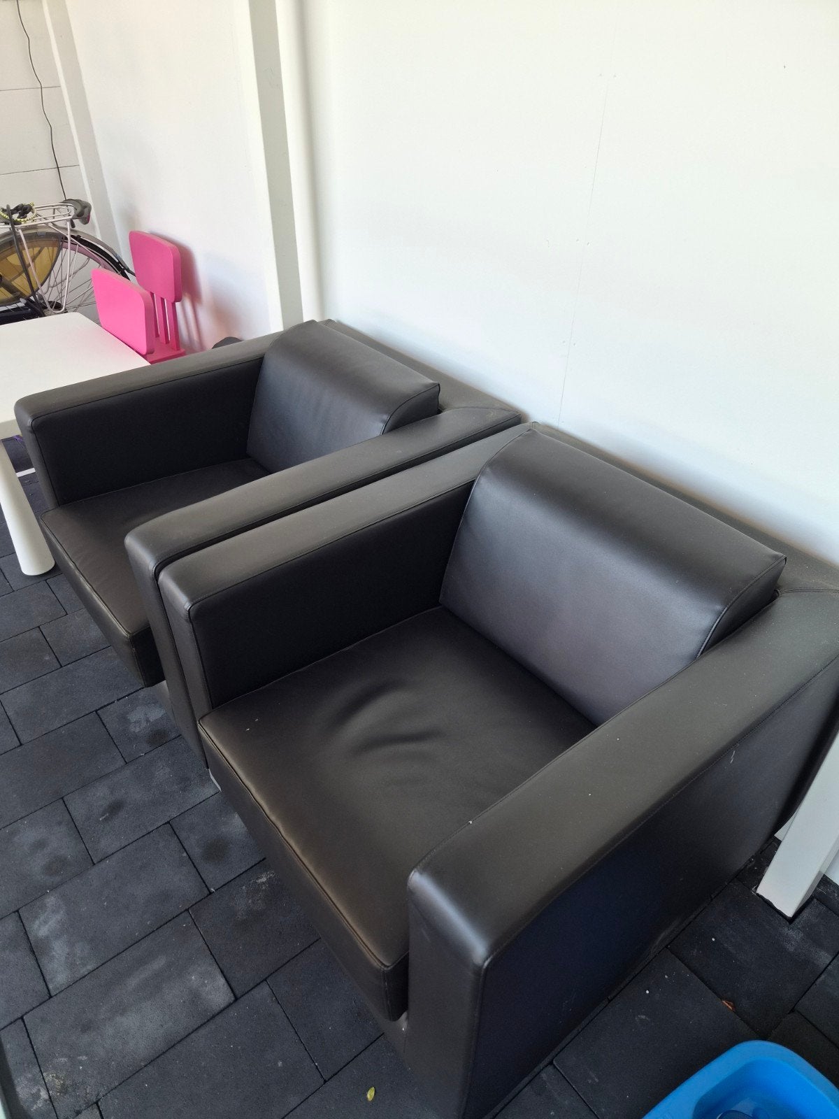 2 stoelen T.E.A.B, Huis en Inrichting, Ophalen, Gebruikt
