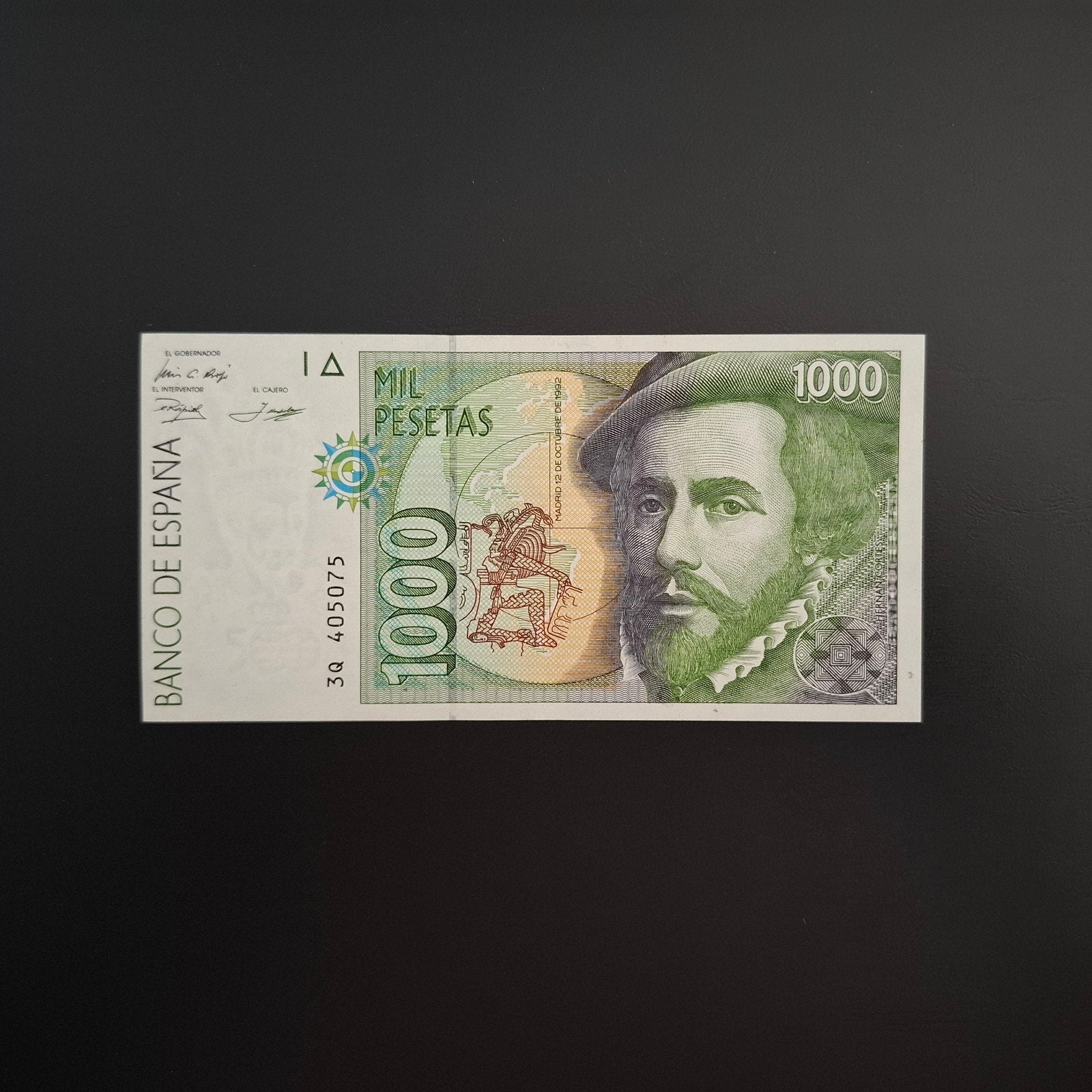 1000 peseta Spanje #068, Postzegels en Munten, Bankbiljetten | Europa | Niet-Eurobiljetten, Verzenden, Overige landen, Los biljet
