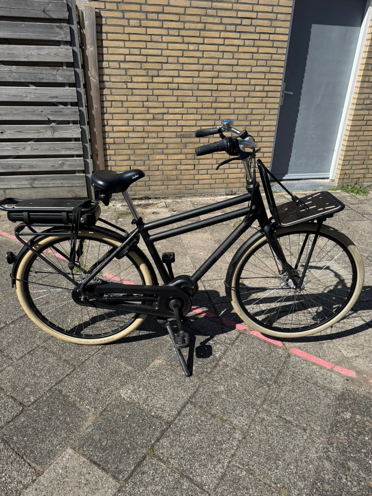 Batavus elektr.fiets PackD 2023 middenmotor o.a nieuwe accu., Ophalen, Gebruikt, Versnellingen, Batavus