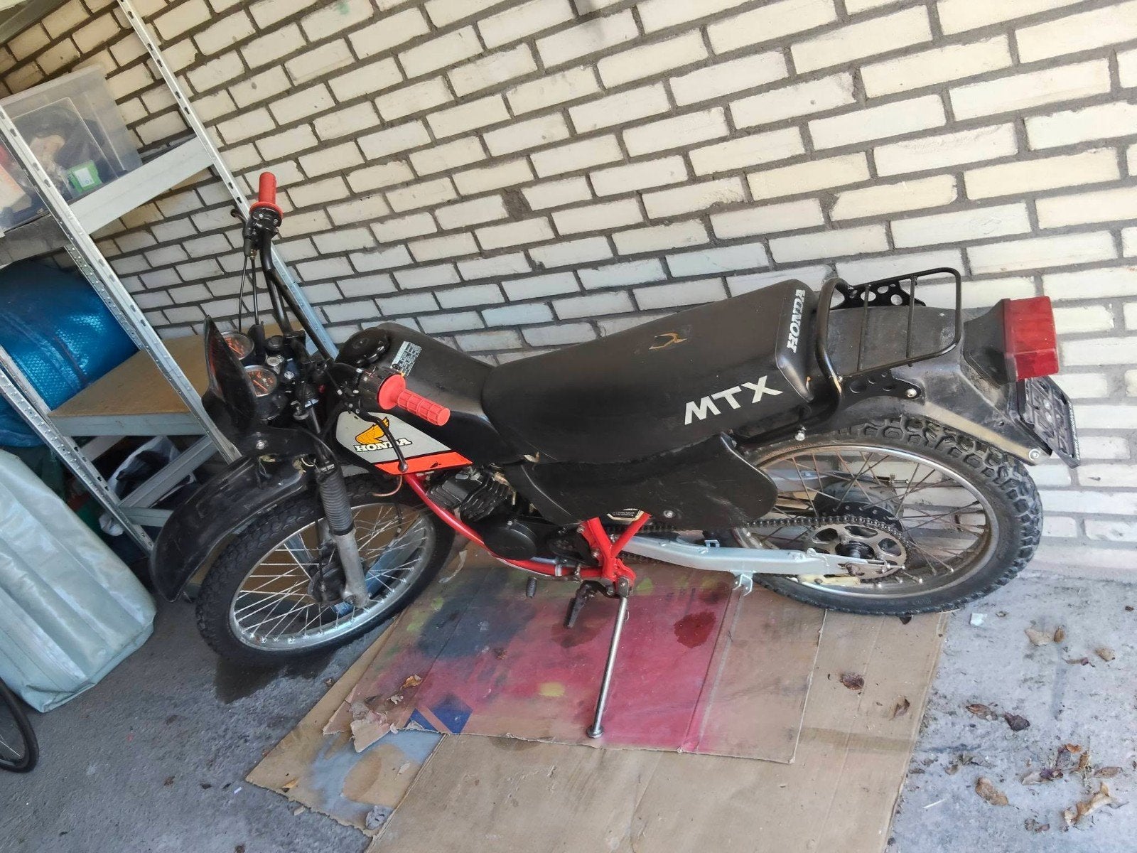 Honda mtx ot 50 overcompleet, Ophalen, 6 versnellingen, Gebruikt, Maximaal 45 km/u