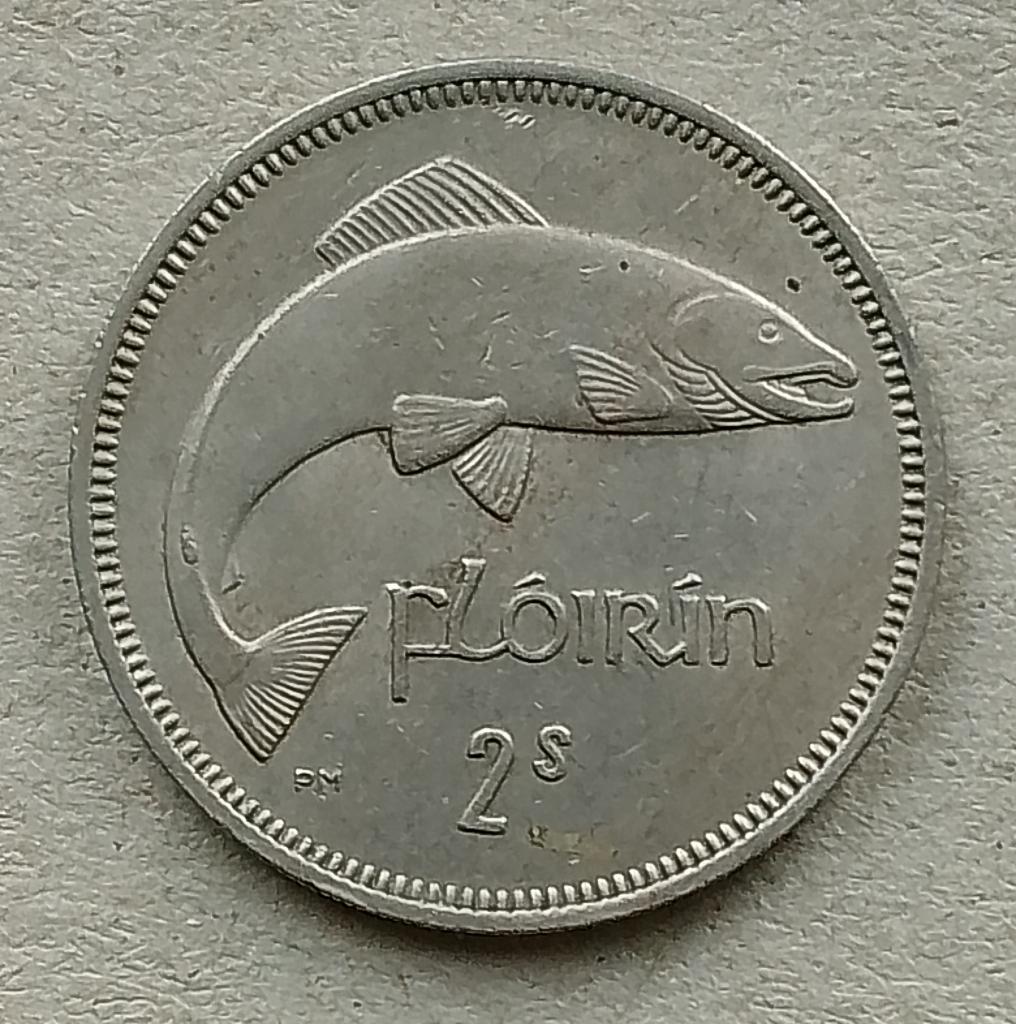 Ierland, 2 florin 1959, Ophalen of Verzenden, Overige landen, Losse munt