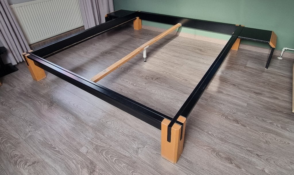 Tweepersoonsbed 180 x 200 cm incl 2 elektrische lattenbodems, Ophalen, Overige kleuren, Tweepersoons, 180 cm