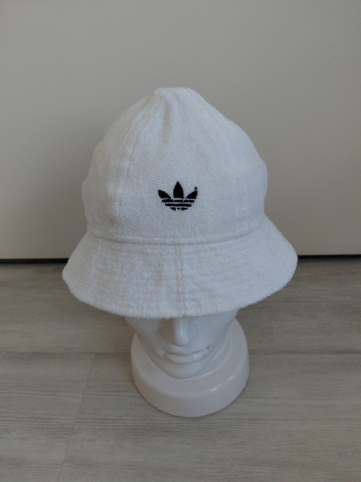 adidas vintage 80s hat vissershoedje 58/59 rare b boy style, Ophalen, Hoed, Adidas, 58 of 59 cm (L, 7¼ of ⅜ inch)