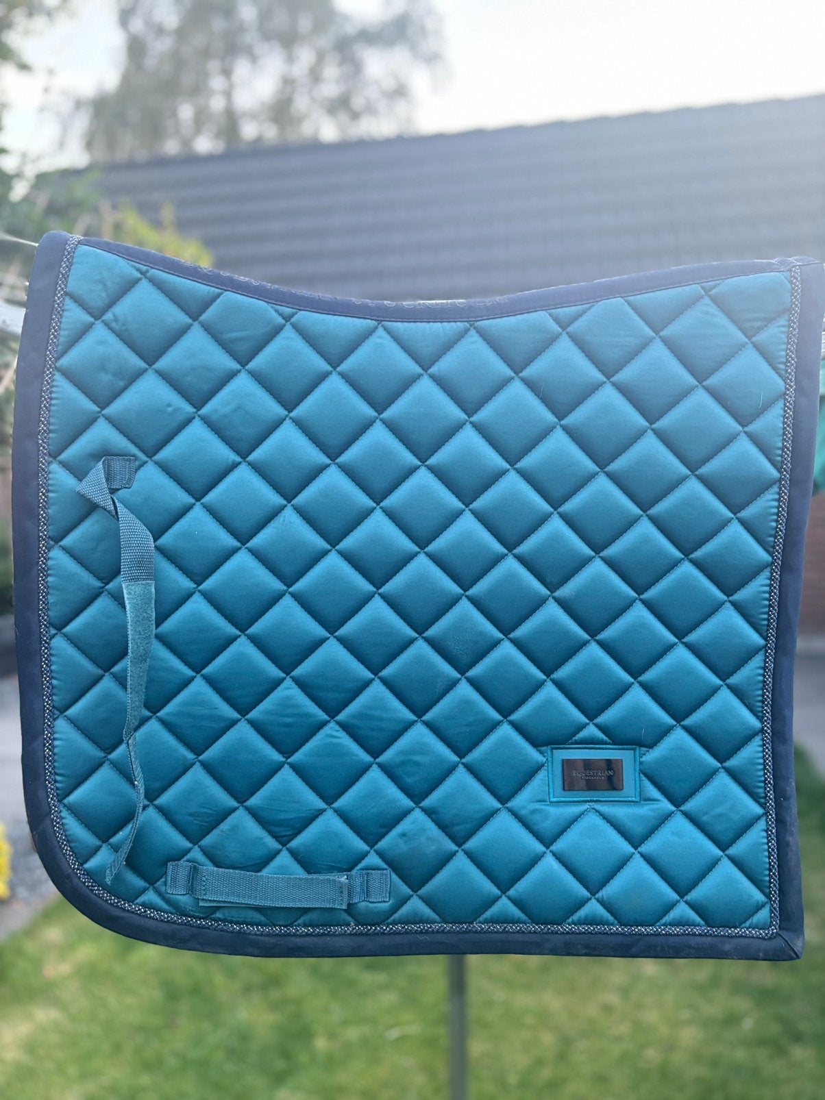 Dekje Equestrian Stockholm Aurora blue, Ophalen, Zo goed als nieuw