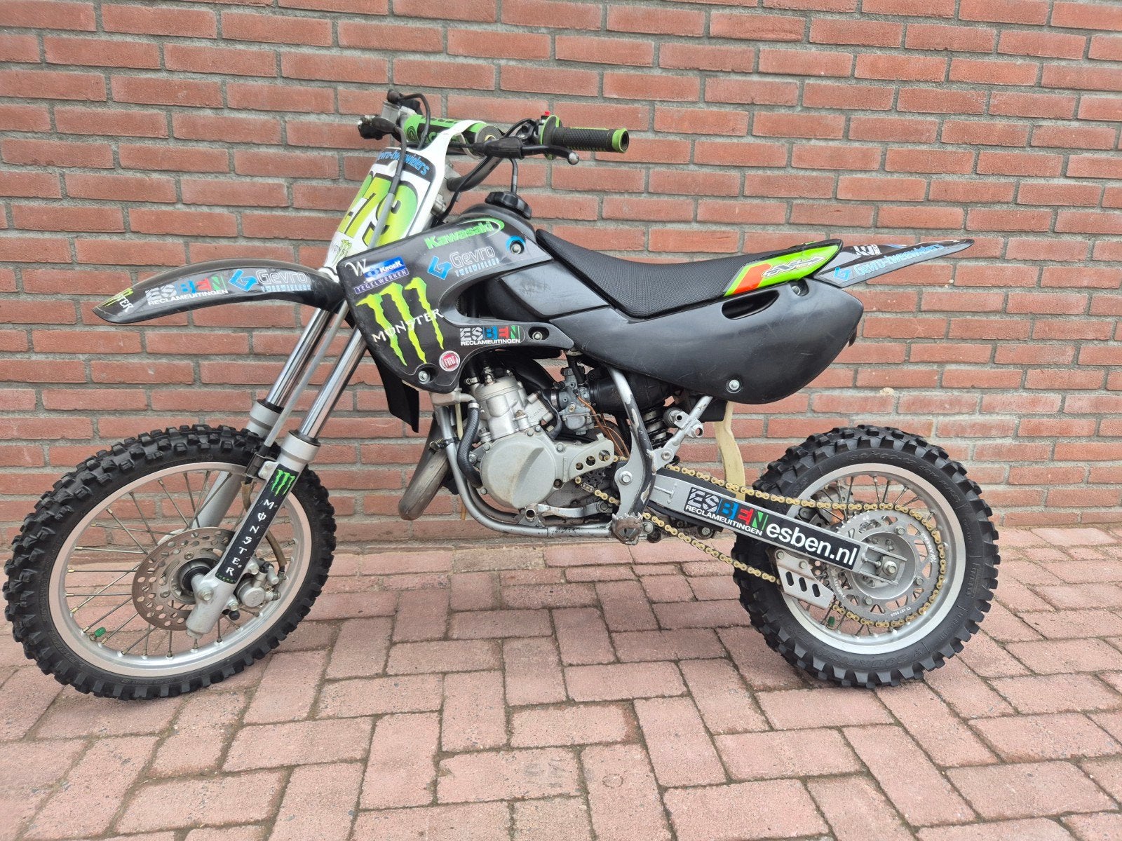 65cc kawasaki crossmotor, Motoren, Particulier