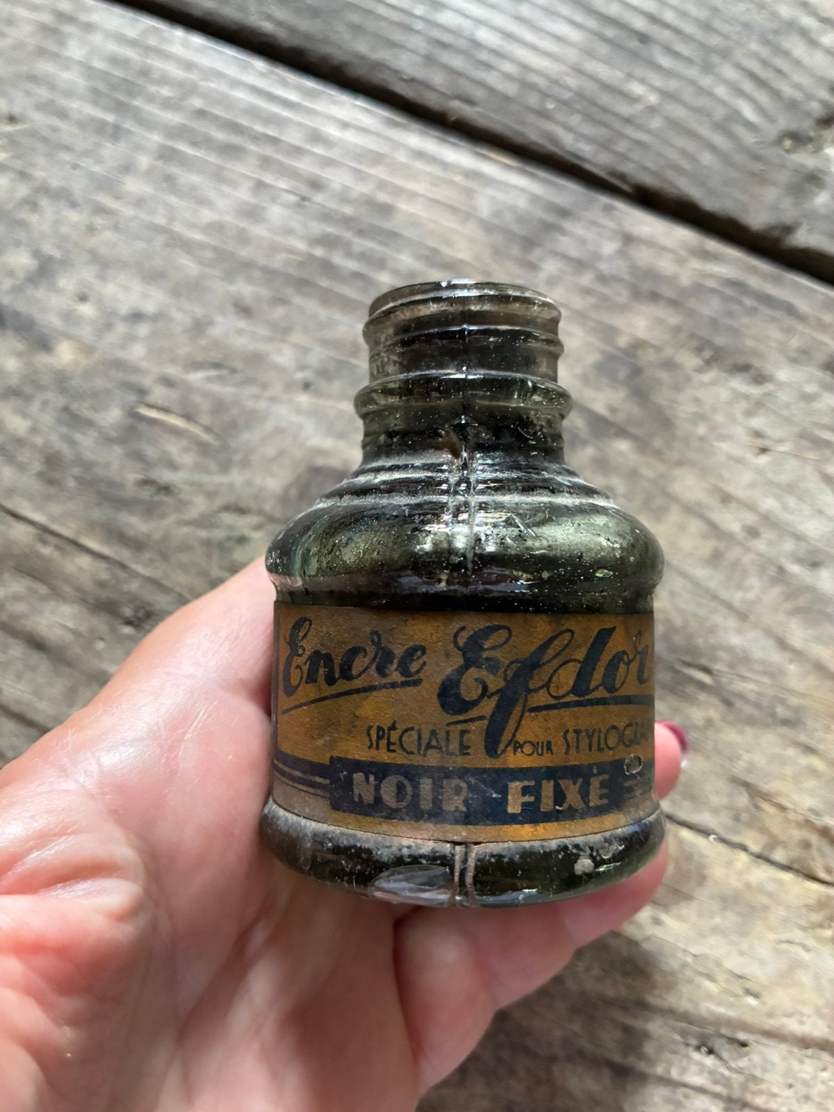 Antiek inkt potje, Ophalen of Verzenden