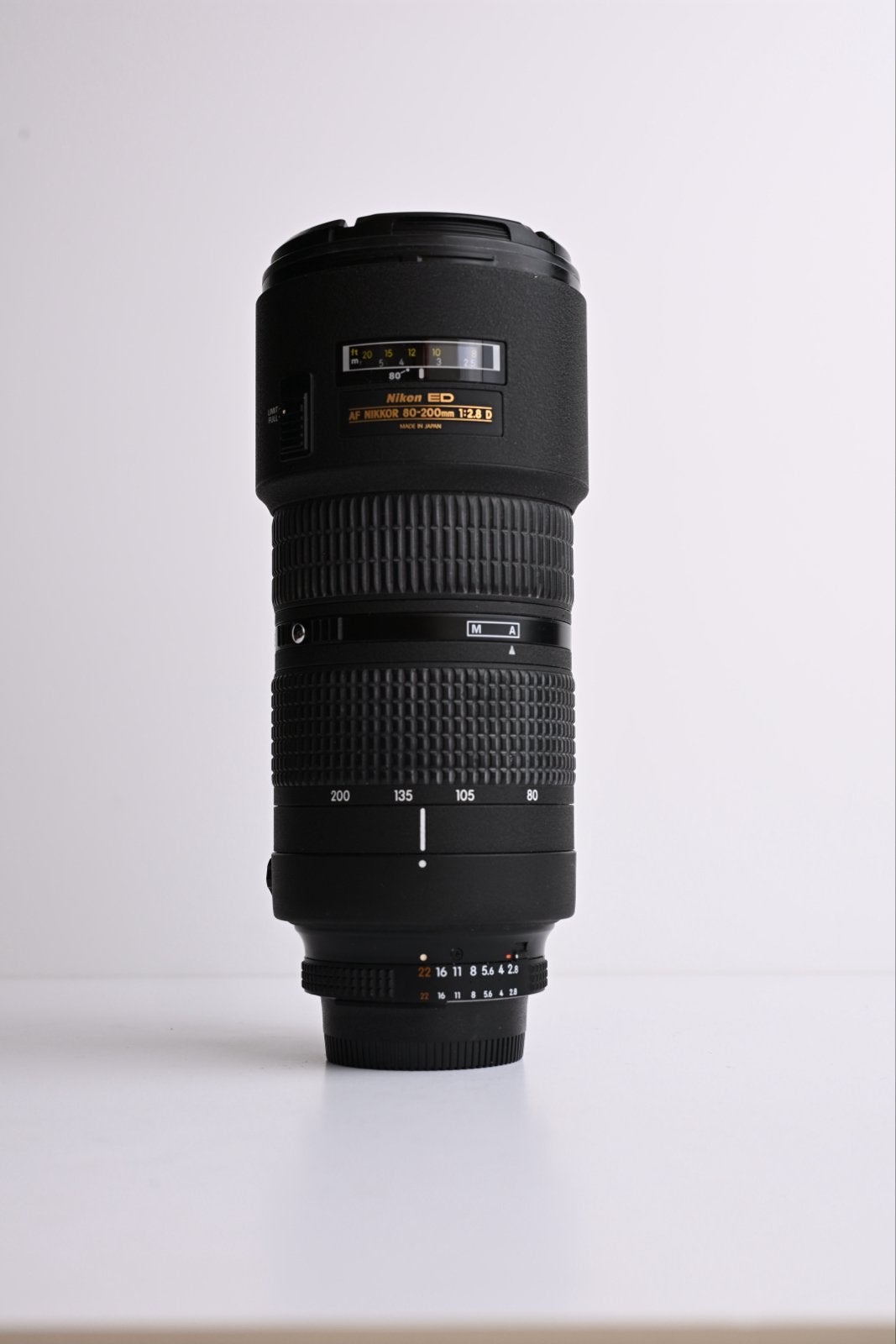 Nikon AF Nikkor 80-200mm f/2.8D ED New Telelens, Gebruikt, Autofocus, Nikon, Nikon F-mount