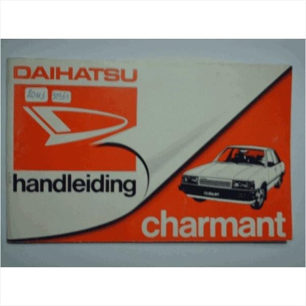 Daihatsu Charmant Instructieboekje 1984 #1 Nederlands, Ophalen of Verzenden