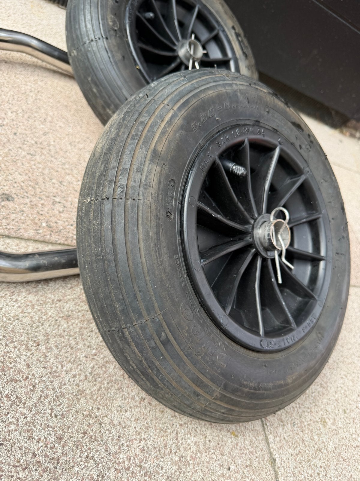 Strandwielen voor rubberboot, Watersport en Boten, Ophalen, Gebruikt, Overige typen